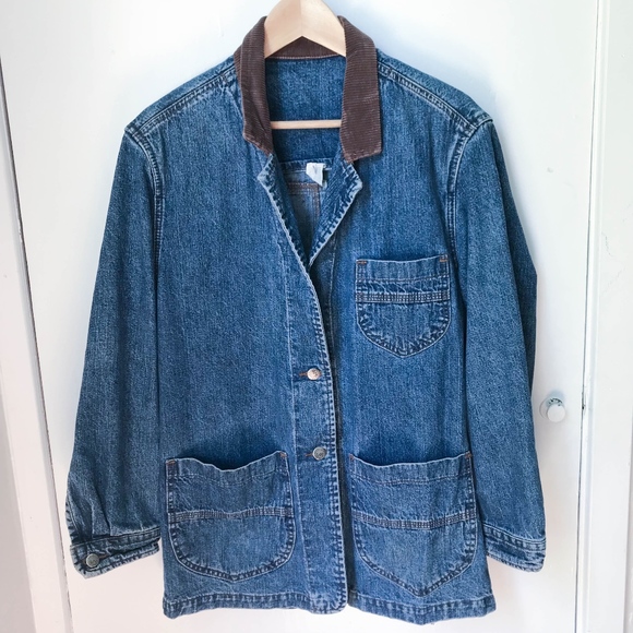 lee denim jacket corduroy collar